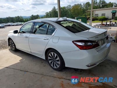 Drugie zdjęcie samochodu z przodu: 2017 HONDA ACCORD HYBRID EXL VIN:JHMCR6F5XHC018197 - miniatura