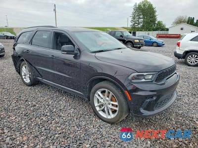 Czwarte zdjęcie samochodu z boku: 2025 DODGE DURANGO GT VIN:1C4RDJDG0SC525733 - miniatura