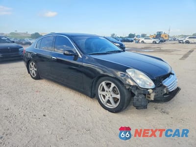 Czwarte zdjęcie samochodu z boku: 2004 INFINITI G35 BASE VIN:JNKCV51E14M615045 - miniatura