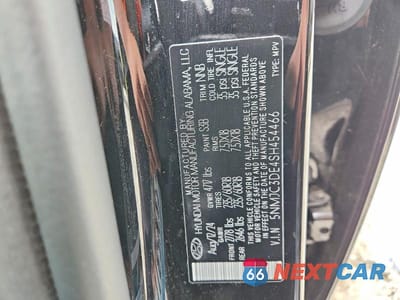 Zdjęcie 13 z 13 samochodu: 2025 HYUNDAI TUCSON SEL VIN:5NMJC3DE4SH454466 - miniatura