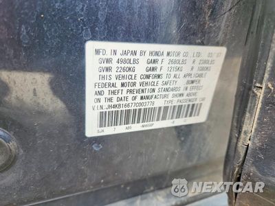 Zdjęcie 12 z 12 samochodu: 2007 ACURA RL VIN:JH4KB16677C003778 - miniatura