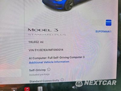 Zdjęcie 9 z 12 samochodu: 2021 TESLA MODEL 3 VIN:5YJ3E1EA1MF090014 - miniatura