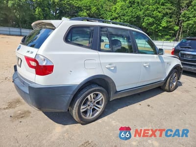 Trzecie zdjęcie samochodu z tyłu: 2004 BMW X3 3.0I VIN:WBXPA93474WA65306 - miniatura