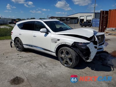 Czwarte zdjęcie samochodu z boku: 2024 GENESIS GV80 3.5T VIN:KMUHCESC2RU171303 - miniatura