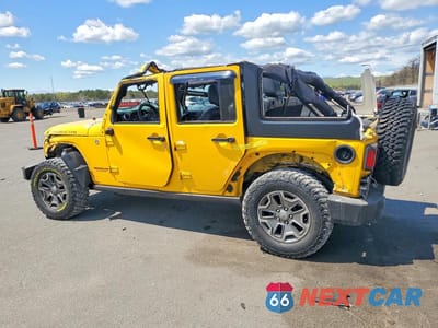 Drugie zdjęcie samochodu z przodu: 2015 JEEP WRANGLER UNLIMITED RUBICON VIN:1C4BJWFG9FL566243 - miniatura