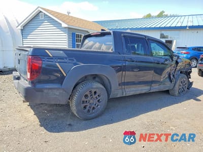 Trzecie zdjęcie samochodu z tyłu: 2021 HONDA RIDGELINE SPORT VIN:5FPYK3F13MB000863 - miniatura