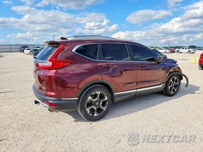 Trzecie zdjęcie samochodu z tyłu: 2017 HONDA CR-V TOURING VIN:2HKRW1H90HH506764 - miniatura