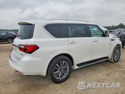 Trzecie zdjęcie samochodu z tyłu: 2022 INFINITI QX80 LUXE VIN:JN8AZ2AF1N9743914 - miniatura