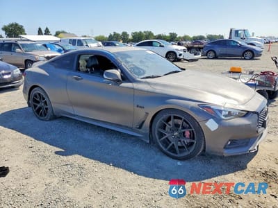 Czwarte zdjęcie samochodu z boku: 2018 INFINITI Q60 RED SPORT 400 VIN:JN1FV7EKXJM530200 - miniatura