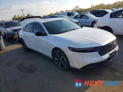 Czwarte zdjęcie samochodu z boku: 2023 HONDA ACCORD HYBRID SPORT VIN:1HGCY2F59PA046856 - miniatura