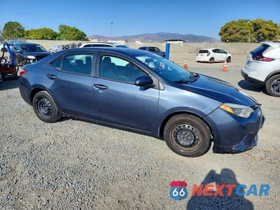 Czwarte zdjęcie samochodu z boku: 2014 TOYOTA COROLLA LE VIN:2T1BURHE1EC086742 - miniatura