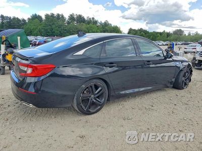 Trzecie zdjęcie samochodu z tyłu: 2021 HONDA ACCORD SPORT VIN:1HGCV1F34MA032828 - miniatura