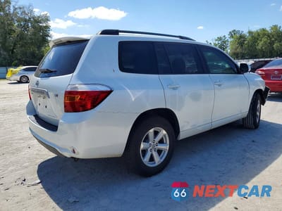 Trzecie zdjęcie samochodu z tyłu: 2009 TOYOTA HIGHLANDER BASE VIN:JTEDS41A492085254 - miniatura