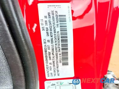 Zdjęcie 12 z 12 samochodu: 2012 VOLKSWAGEN BEETLE VIN:3VWJP7ATXCM602176 - miniatura