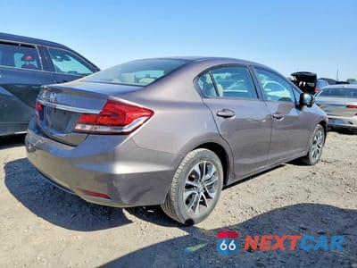 Trzecie zdjęcie samochodu z tyłu: 2015 HONDA CIVIC EX VIN:19XFB2F87FE298950 - miniatura
