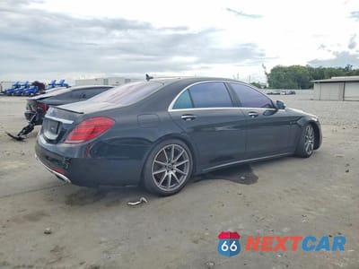 Trzecie zdjęcie samochodu z tyłu: 2020 MERCEDES-BENZ S 450 VIN:WDDUG6GB7LA516576 - miniatura