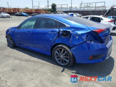 Drugie zdjęcie samochodu z przodu: 2020 HONDA CIVIC EXL VIN:19XFC1F72LE221316 - miniatura