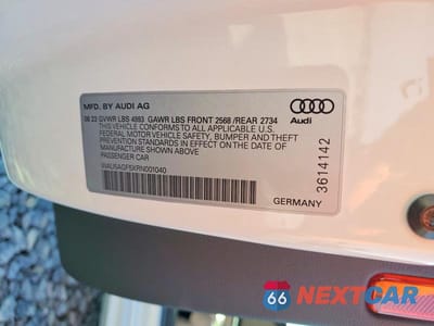 Zdjęcie 12 z 12 samochodu: 2024 AUDI A5 PRESTIGE 45 VIN:WAU5AGF5XRN001040 - miniatura