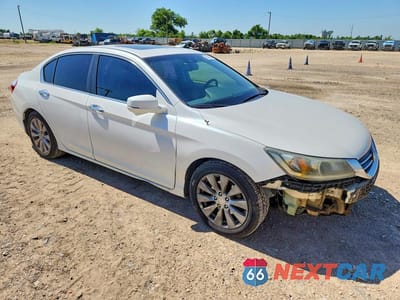 Czwarte zdjęcie samochodu z boku: 2013 HONDA ACCORD EXL VIN:1HGCR2F87DA019626 - miniatura