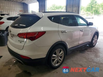 Trzecie zdjęcie samochodu z tyłu: 2013 HYUNDAI SANTA FE SPORT 2.0T VIN:5XYZU3LA9DG099449 - miniatura