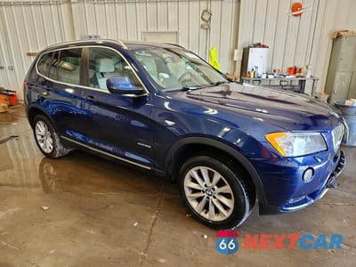 Czwarte zdjęcie samochodu z boku: 2013 BMW X3 XDRIVE28I VIN:5UXWX9C53D0A23684 - miniatura