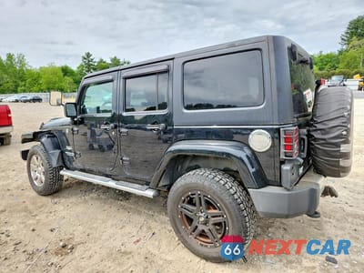 Drugie zdjęcie samochodu z przodu: 2013 JEEP WRANGLER UNLIMITED SAHARA VIN:1C4HJWEGXDL678493 - miniatura