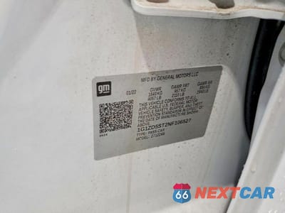 Zdjęcie 12 z 12 samochodu: 2022 CHEVROLET MALIBU LT VIN:1G1ZD5ST2NF106527 - miniatura