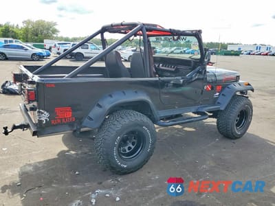 Trzecie zdjęcie samochodu z tyłu: 1993 JEEP WRANGLER / YJ VIN:1J4FY29S2PP249379 - miniatura