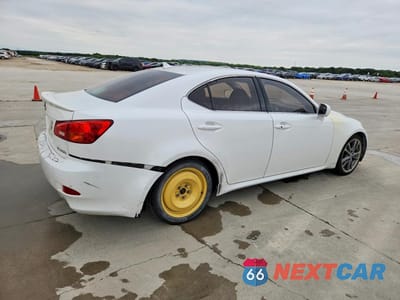 Trzecie zdjęcie samochodu z tyłu: 2007 LEXUS IS 250 VIN:JTHBK262975046767 - miniatura
