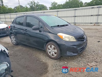 Czwarte zdjęcie samochodu z boku: 2012 TOYOTA YARIS 5-DOOR LE VIN:JTDKTUD39CD522960 - miniatura