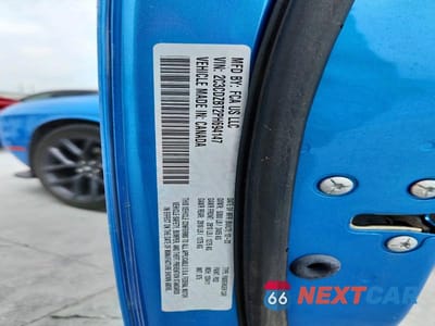 Zdjęcie 12 z 12 samochodu: 2023 DODGE CHALLENGER R VIN:2C3CDZBT2PH694147 - miniatura
