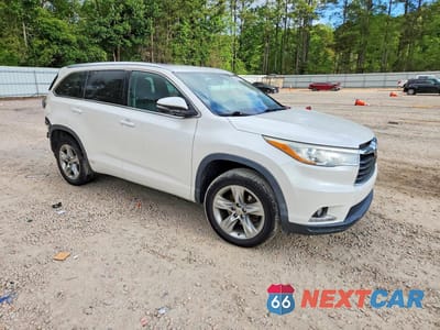 Czwarte zdjęcie samochodu z boku: 2014 TOYOTA HIGHLANDER LIMITED VIN:5TDYKRFH1ES033608 - miniatura