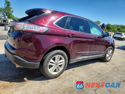 Trzecie zdjęcie samochodu z tyłu: 2018 FORD EDGE SEL VIN:2FMPK4J90JBB50926 - miniatura