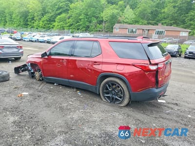 Drugie zdjęcie samochodu z przodu: 2021 CHEVROLET TRAVERSE RS VIN:1GNEVJKW8MJ106802 - miniatura