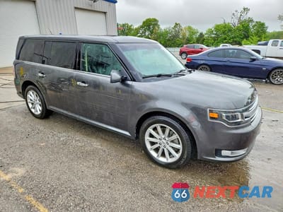 Czwarte zdjęcie samochodu z boku: 2019 FORD FLEX LIMITED VIN:2FMHK6D83KBA36326 - miniatura