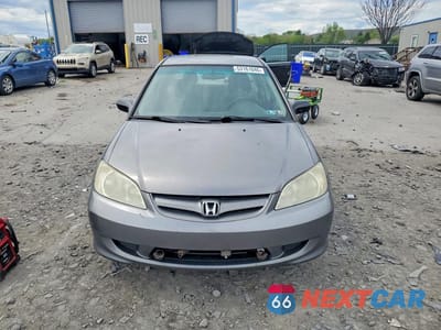 Piąte zdjęcie samochodu w środku: 2005 HONDA CIVIC LX VIN:2HGES16575H598598 - miniatura