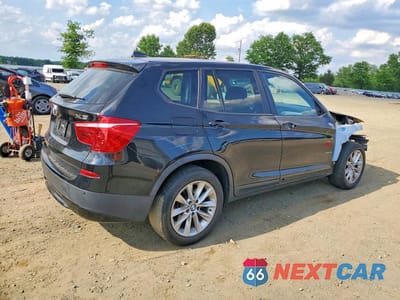 Trzecie zdjęcie samochodu z tyłu: 2014 BMW X3 XDRIVE28I VIN:5UXWX9C59E0D34862 - miniatura