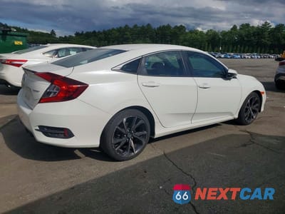 Trzecie zdjęcie samochodu z tyłu: 2021 HONDA CIVIC SPORT VIN:2HGFC2F89MH541481 - miniatura