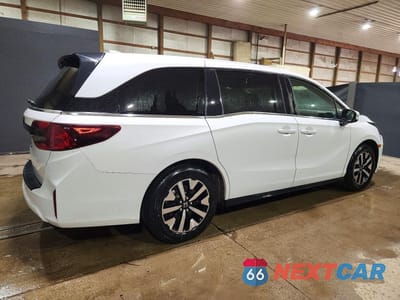 Trzecie zdjęcie samochodu z tyłu: 2025 HONDA ODYSSEY EXL VIN:5FNRL6H64SB057171 - miniatura