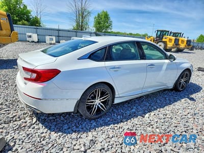 Trzecie zdjęcie samochodu z tyłu: 2021 HONDA ACCORD TOURING VIN:1HGCV2F99MA017221 - miniatura