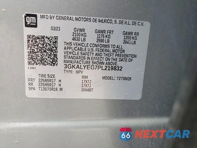 Zdjęcie 12 z 12 samochodu: 2023 GMC TERRAIN AT4 VIN:3GKALYEG7PL219832 - miniatura