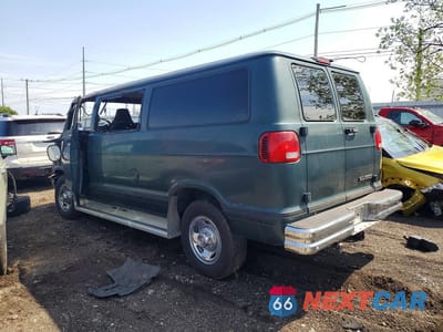 Drugie zdjęcie samochodu z przodu: 1999 DODGE RAM WAGON B2500 VIN:2B4JB25Y4XK572154 - miniatura