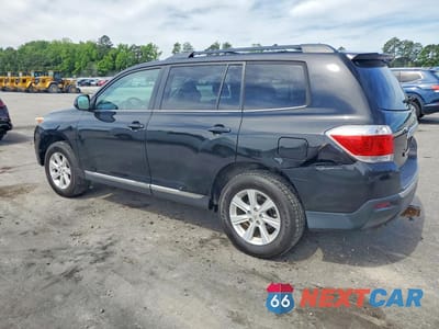 Drugie zdjęcie samochodu z przodu: 2012 TOYOTA HIGHLANDER SE VIN:5TDBK3EH6CS169430 - miniatura