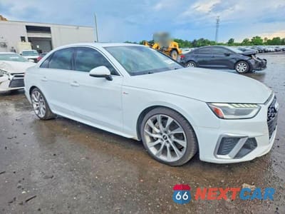 Czwarte zdjęcie samochodu z boku: 2021 AUDI A4 VIN:WAUEAAF44MN008207 - miniatura