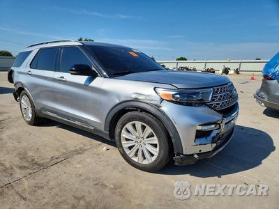 Czwarte zdjęcie samochodu z boku: 2022 FORD EXPLORER LIMITED VIN:1FMSK7FH8NGB64129 - miniatura