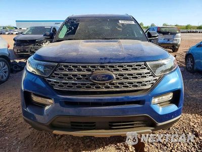 Piąte zdjęcie samochodu w środku: 2021 FORD EXPLORER LIMITED VIN:1FM5K7FW3MNA09557 - miniatura