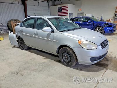 Czwarte zdjęcie samochodu z boku: 2009 HYUNDAI ACCENT GLS VIN:KMHCN46C79U302801 - miniatura