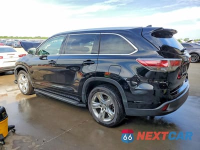 Drugie zdjęcie samochodu z przodu: 2015 TOYOTA HIGHLANDER LIMITED VIN:5TDYKRFH3FS075845 - miniatura