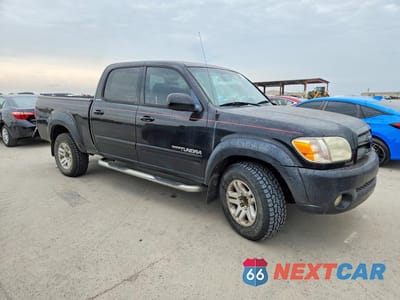 Czwarte zdjęcie samochodu z boku: 2005 TOYOTA TUNDRA DOUBLE CAB LIMITED VIN:5TBET38155S485857 - miniatura