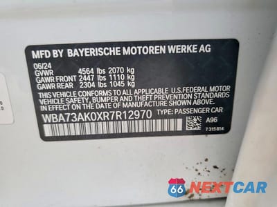 Zdjęcie 12 z 12 samochodu: 2024 BMW 228XI VIN:WBA73AK0XR7R12970 - miniatura